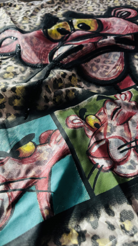 Tricou Oversized „Pantera Roz” ALESSI [1]