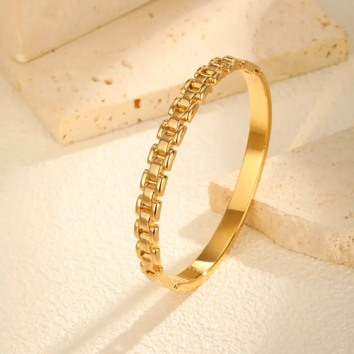 Bratari dama - Bratara dama inox gold