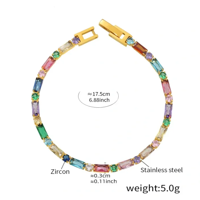 Bratara dama Tennis multicolora [1]