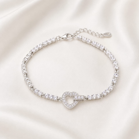 Bratari dama - Bratara dama Crystal Heart