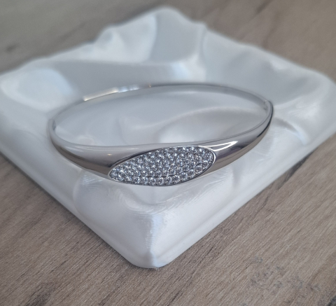 Bratari dama - Bratara dama fixa Inox Silver