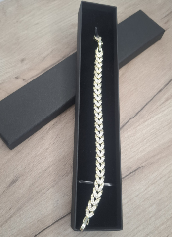 Bratara dama in forma de spic cu zirconiu [1]