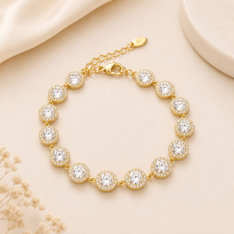 Bratari dama - Bratara dama Luxury zirconiu