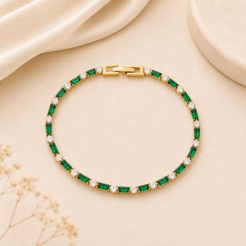 Bratari dama - Bratara dama Tennis verde