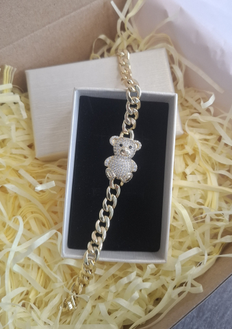 Bratara dama Ursulet Gold [1]