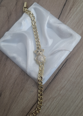 Bratari dama - Bratara dama Ursulet Gold