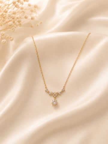 Coliere dama - Lant dama Elegant Zirconiu