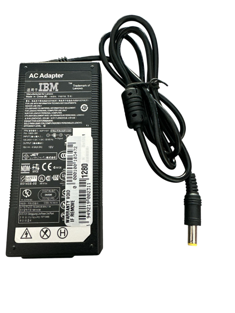 Alimentator IBM 72W 16V 4.5A 5.5X2.5mm [2]