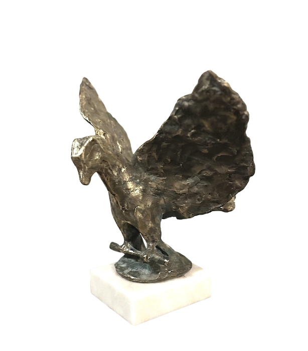 Sculptură  'Vultur' din Bronz  de Dan Băncilă [2]