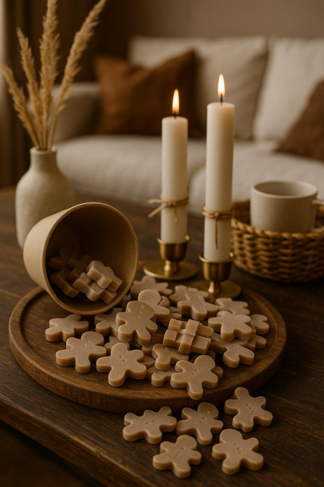 Bucățele de ceară parfumată- Ciocolata si Caramel Sarat [2]