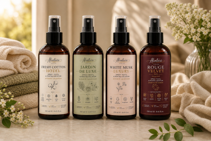 Fresh Cotton Hotel – Spray textil premium & ritual parfumat pentru uscător [3]