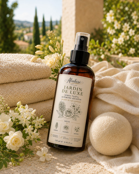 Jardin de Luxe – Spray textil premium & ritual parfumat pentru uscător [2]