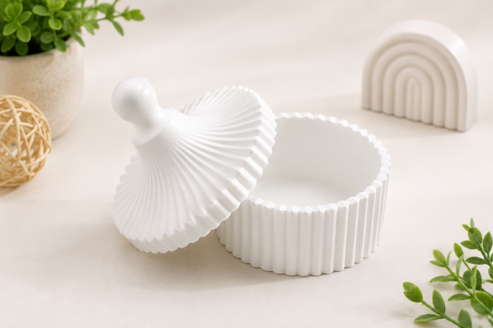 Kit Creativ -  Bombonieră Ceramică pentru Pictat [3]