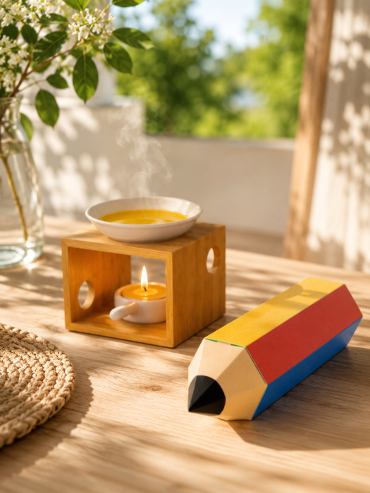 Set Cadou Final de An Școlar – Topitor Aromaterapie & Wax Melts în Cutie Creion [2]