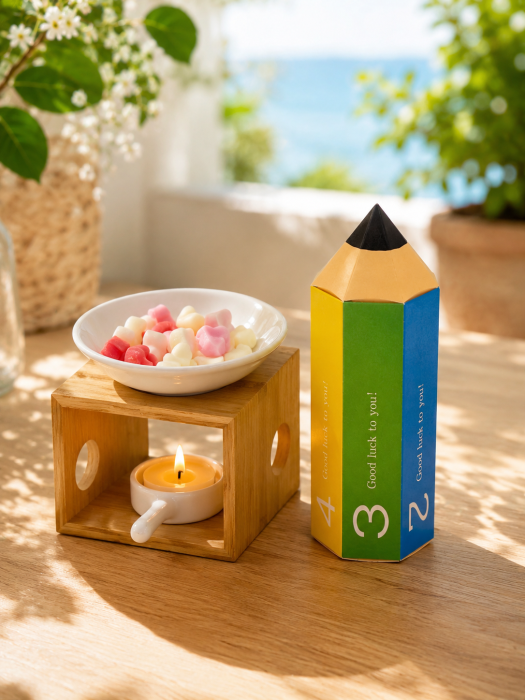 Set Cadou Final de An Școlar – Topitor Aromaterapie & Wax Melts în Cutie Creion [3]