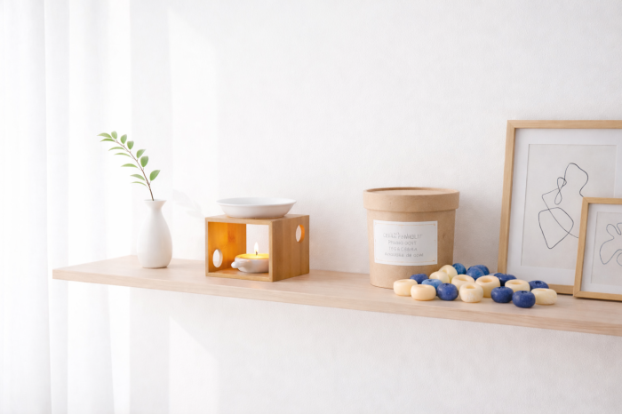 Wax melts Cereale vanilate cu afine  – ceară parfumată din soia pentru aromatizator [2]