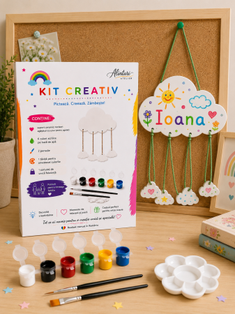 Kit-uri Creative - Kit Creativ – Norișor Ceramic Decorativ pentru Pictat