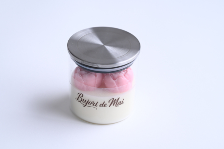 Lumânări  parfumate - Lumânare parfumata din ceară naturală de  cocos și soia - Bujori de Mai