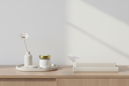 Lumânări  parfumate clasice - Lumânare parfumată din ceară naturală de cocos și soia Sorbet de Mure & Zmeură – fructată, dulce-acrișoară și luminoasă