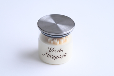 Lumânări  parfumate - Lumânare parfumată din ceară naturală de cocos și soia Vis de Margaretă