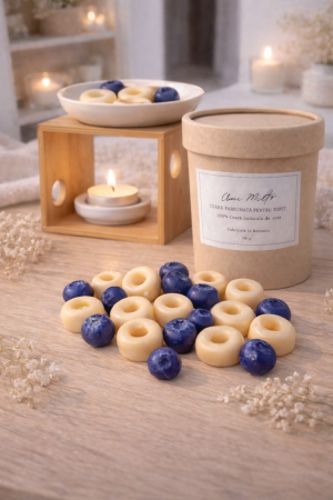 Wax melts - Wax melts Cereale vanilate cu afine  – ceară parfumată din soia pentru aromatizator