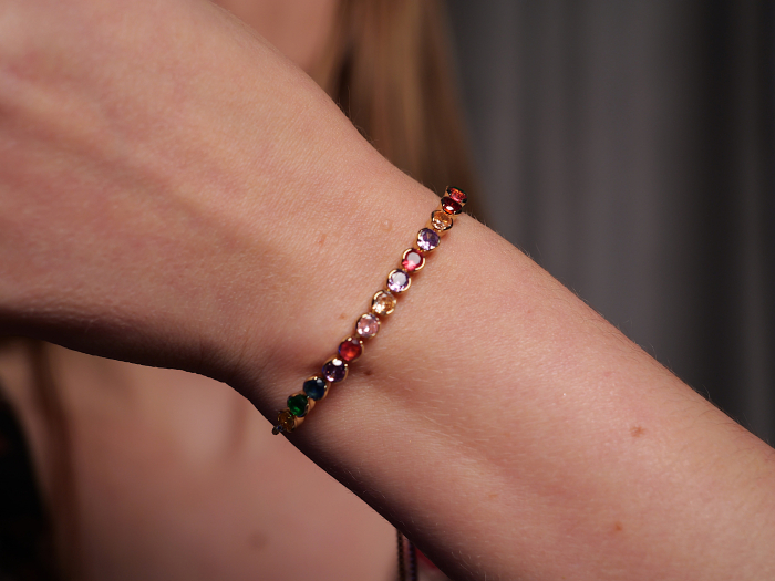 Brățara Tennis Golden Sparkle [2]