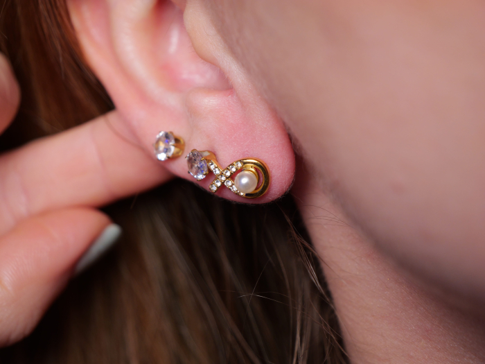 Cercei Pearl&Crystal [2]