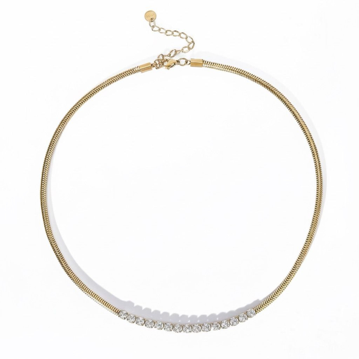 Chocker Golden Crystal Shine [1]