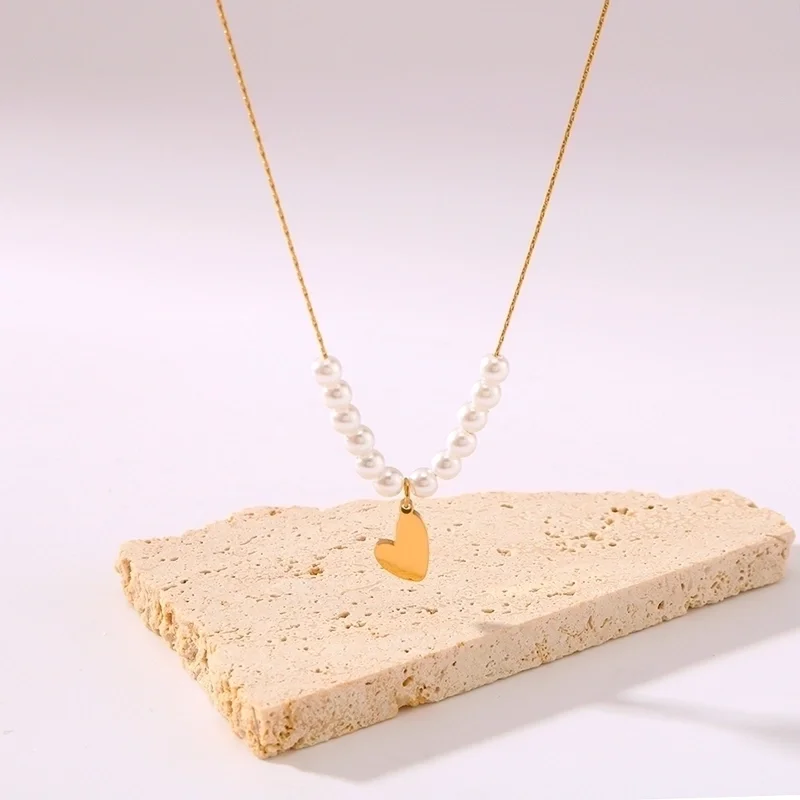 Colier Heart Pearl [3]