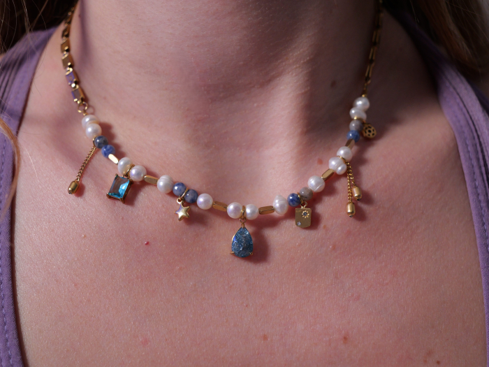 Colier Perle Naturale Stars [2]