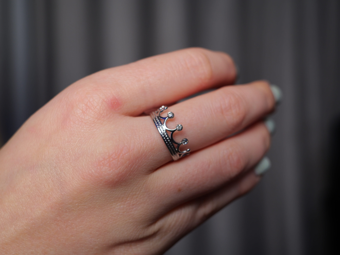 Inel Coroana cu Cristale [2]