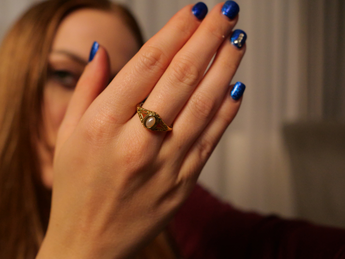 Inel Pearl Charm [2]