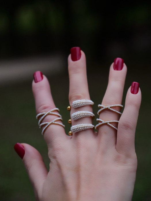 Inel Perle Open Ring [2]