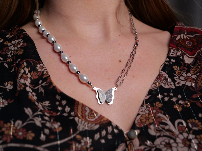 Set Butterfly Pearl [4]