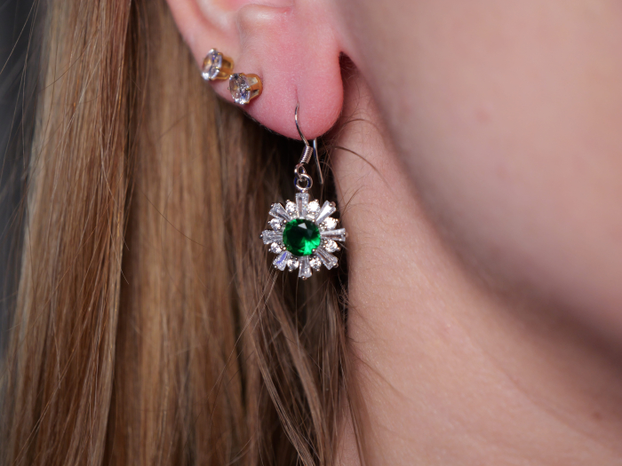 Set Floral elegance Emerald [2]