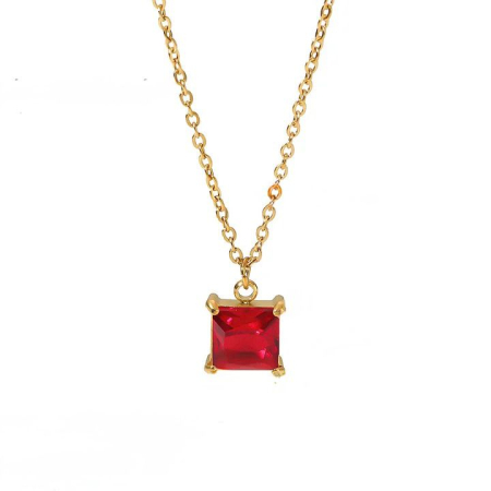 Coliere - Colier Square Rubin