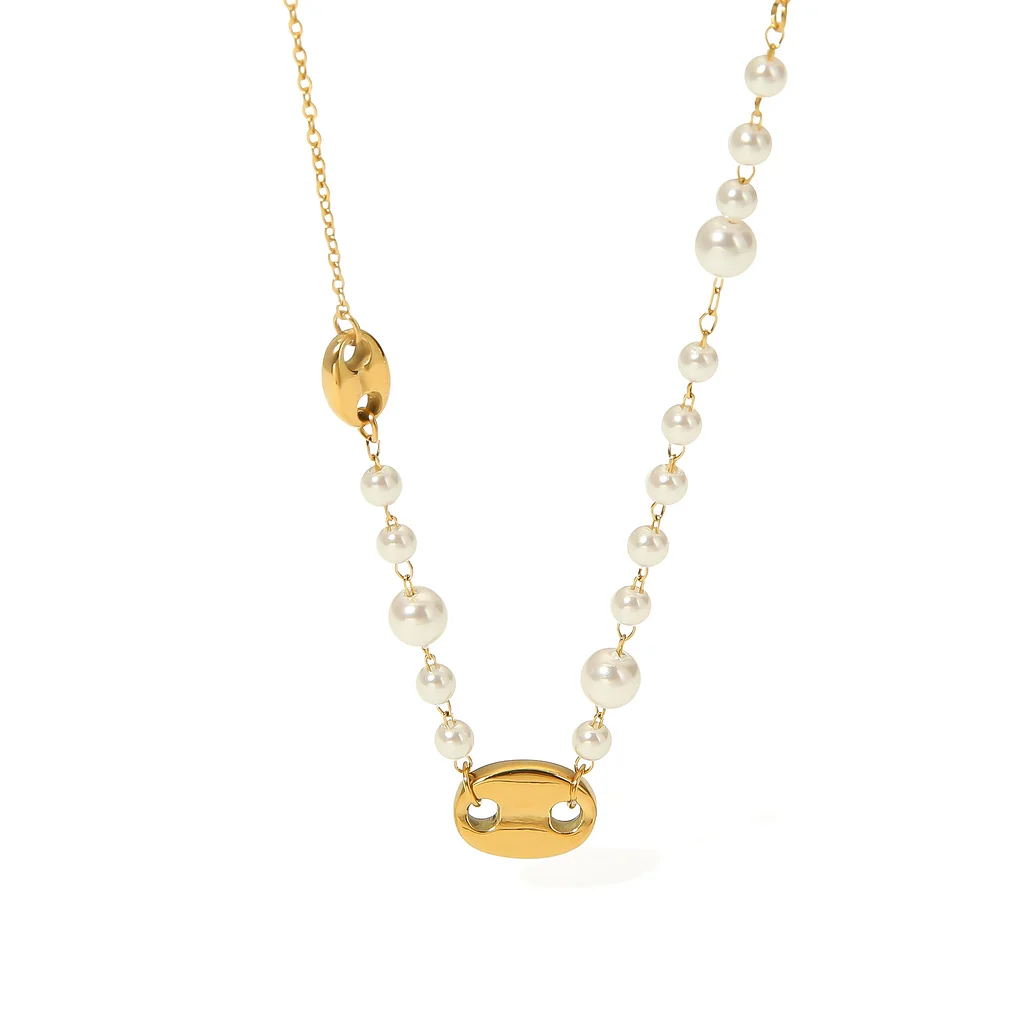 Bijuterii Perle - Colier Geometric Pearl