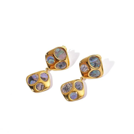 Produse - Cercei Geometric Shell