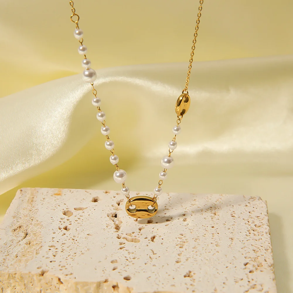 Colier Geometric Pearl [3]