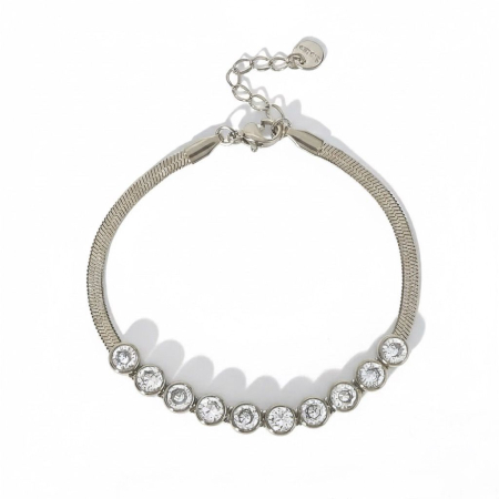 Produse - Brățara Silver Crystal Shine