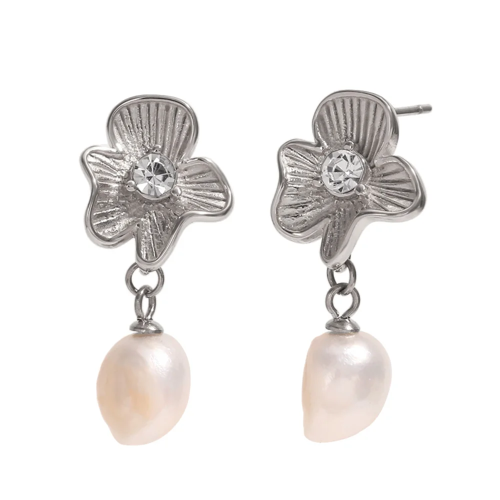 Produse - Cercei Pearl Blossom