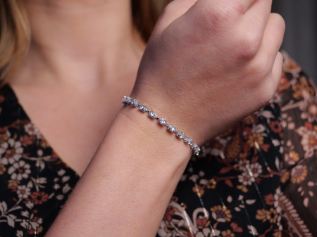 Brățara Tennis Silver Sparkle [1]