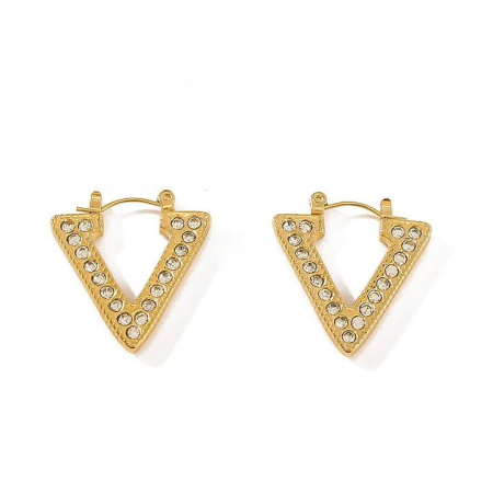 Produse - Cercei Golden Diamond