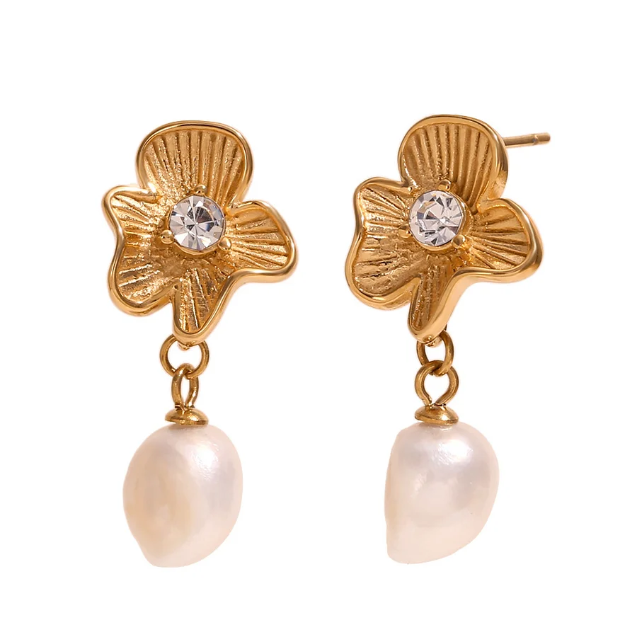 Produse - Cercei Pearl Blossom