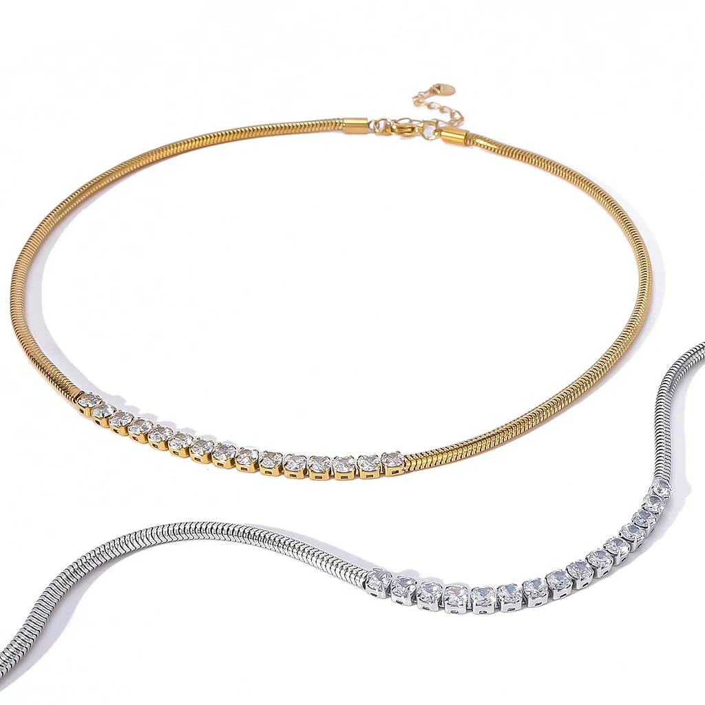Chocker Golden Crystal Shine [1]