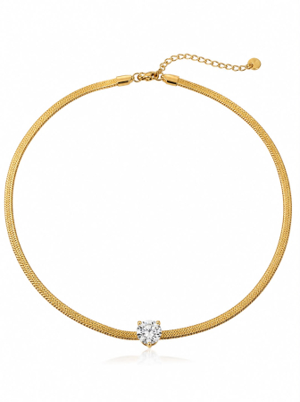 Coliere - Choker Crystal Heart