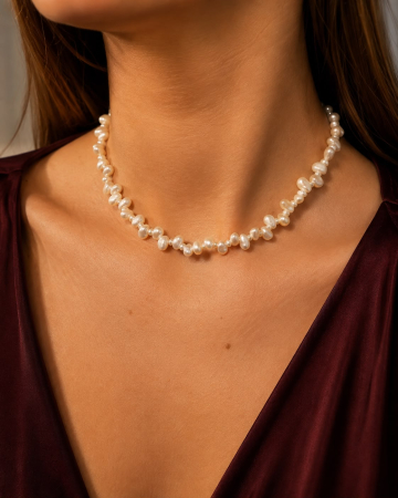 Choker Pearl Cascade [1]