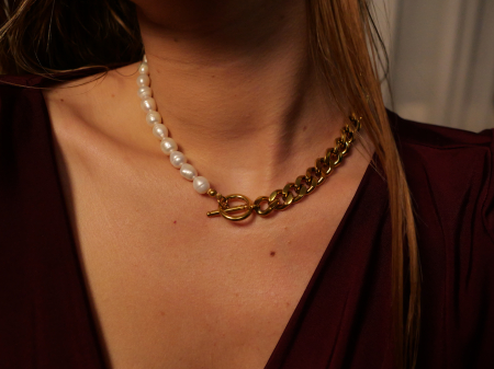 Choker Perle Naturale Chic [1]