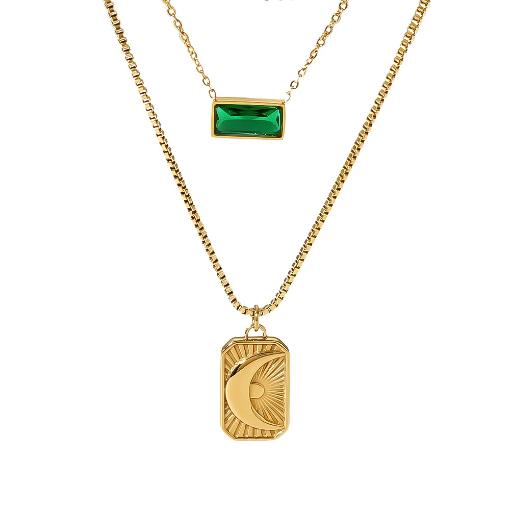 Produse - Colier Celestial Emerald