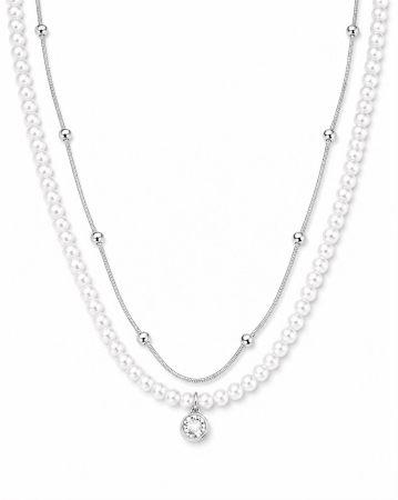 Perle - Colier Chic Silver